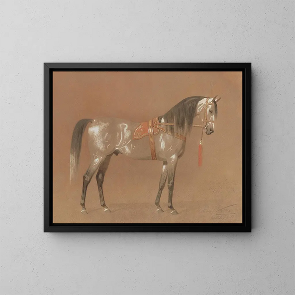Pascha Osman - Emil Volkers — framed artwork on a wall