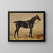 Rappes dans le paysage - Emil Volkers — framed artwork on a wall