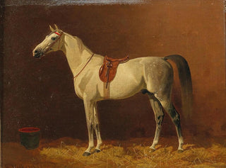 Horse in Stable - Emil Volkers — artwork view