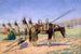 Indian camp painting at ranch 101 - Emil W. Lenders — artwork view