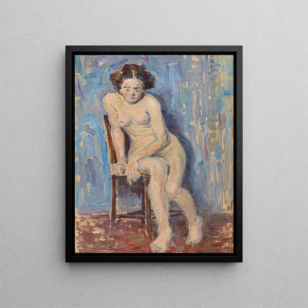 Acte - Emil von Gerliczy — framed artwork on a wall
