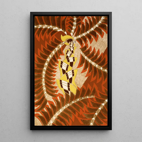 Prismes22 - Émile-Allain Séguy — framed artwork on a wall