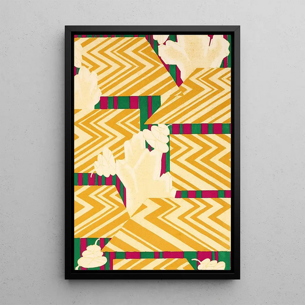 Prismes26 - Émile-Allain Séguy — framed artwork on a wall