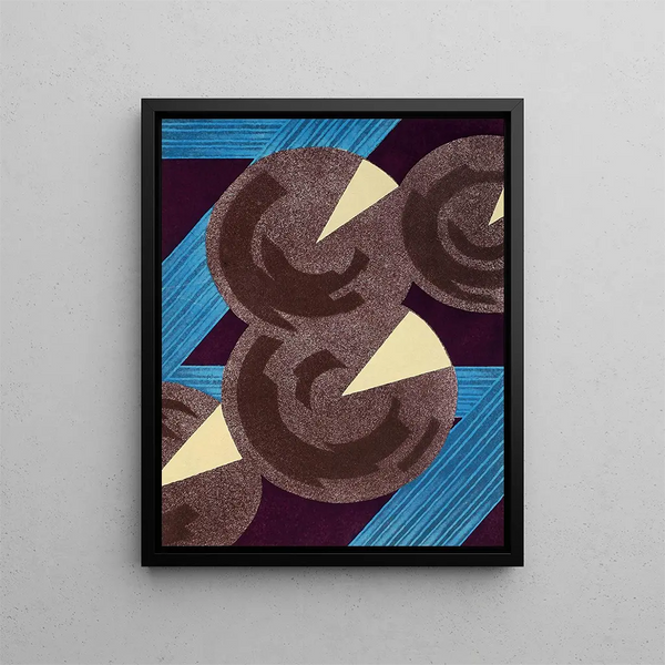 Prisms 32 - Émile-Allain Séguy — framed artwork on a wall