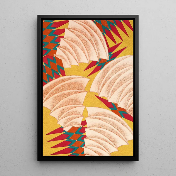 Prismes33 - Émile-Allain Séguy — framed artwork on a wall