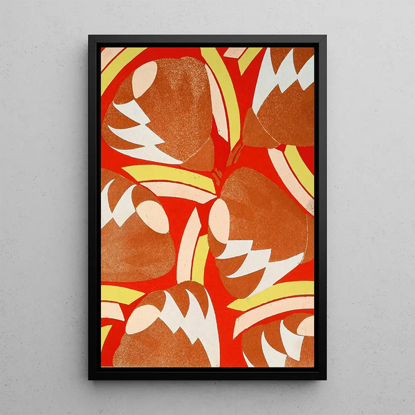 Prismes35 - Émile-Allain Séguy — framed artwork on a wall