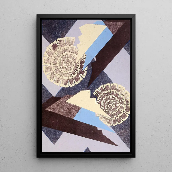Prismes38 - Émile-Allain Séguy — framed artwork on a wall