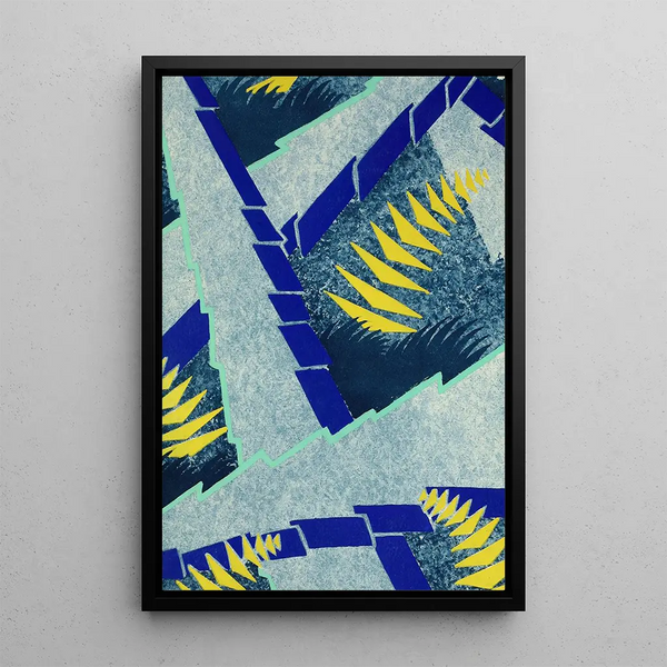 Prismes39 - Émile-Allain Séguy — framed artwork on a wall