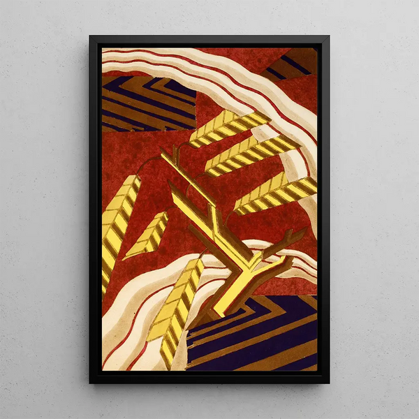 Prismes5 - Émile-Allain Séguy — framed artwork on a wall