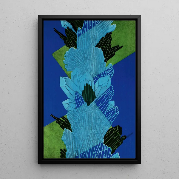 Prismes6 - Émile-Allain Séguy — framed artwork on a wall