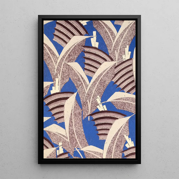 Prismes8 - Émile-Allain Séguy — framed artwork on a wall