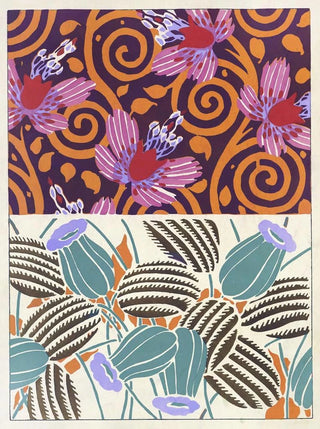 Suggestions for Fabrics and Carpets Pl. 02 - Émile-Allain Séguy — artwork view