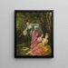 A Delicious Game - Émile-Henri La Porte — framed artwork on a wall