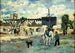 Crane on the Seine at the Royal Bridge - Émile Antoine Guillier — artwork view