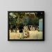 Le Guignol du jardin des Tuileries - Émile Antoine Guillier — framed artwork on a wall