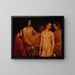 Au harem - Émile Bernard — framed artwork on a wall