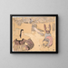 Breton Painting drying laundry - Émile Bernard — framed artwork on a wall