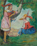 L'Écolière - Émile Bernard — artwork view