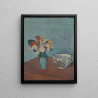 Emile Bernard - Vase with flowers and cup.webp