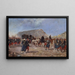 The day after the battle of Frœschwiller August 1870 - Émile Brisset — framed artwork on a wall