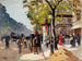 Le Boulevard des Italiens - Émile Cagniart — artwork view