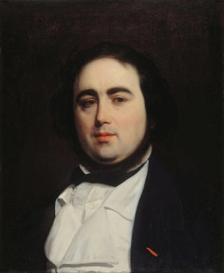 Portrait of Jules Janin 1804-1874 writer and critic - Émile Champmartin — artwork view