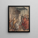 Marie de Bourgogne swears to respect the privileges of the city in 1477 - Émile Charles Wauters — framed artwork on a wall