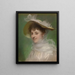 Spring Painting - Émile Charles Wauters — framed artwork on a wall