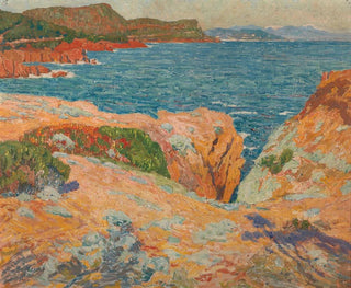 Afternoon at Estrel, French Riviera - Émile Claus — artwork view