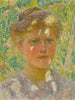 Young girl with blonde hair - Émile Claus — artwork view