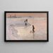 Skaters - Émile Claus — framed artwork on a wall