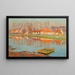 Village de Deurle - Émile Claus — framed artwork on a wall