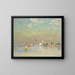 Vue de Murano, Venise - Émile Claus — framed artwork on a wall