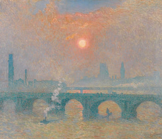 Waterloo Bridge, London - Émile Claus — artwork view