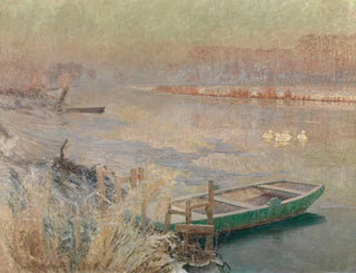 Winter Painting - Émile Claus — artwork view