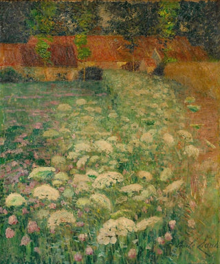 Fleurs de carottes Carottes sauvages - Émile Claus — artwork view
