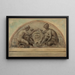 La Seine et la Marne encadrant le blason d'Alfortville - Émile Delbos — framed artwork on a wall