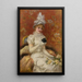 Beauty Unmasked - Émile Eisman-Semenowsky — framed artwork on a wall