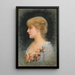 Portrait of a young girl - Émile Eisman-Semenowsky — artwork view