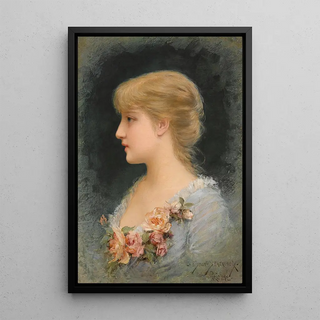 Emile EismanSemenowsky - Portrait Of A Girl.webp