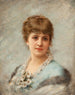 Portrait of a lady - Émile Eisman-Semenowsky — artwork view