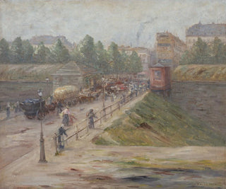 La porte d'Asnières - Émile Lafont — artwork view