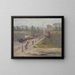 La porte d'Asnières - Émile Lafont — framed artwork on a wall