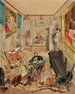 Self-portrait in the artist's studio - Émile Masson — artwork view