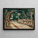 Allée - Émile Othon Friesz — framed artwork on a wall