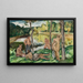 Bathers on the Rance - Émile Othon Friesz — framed artwork on a wall