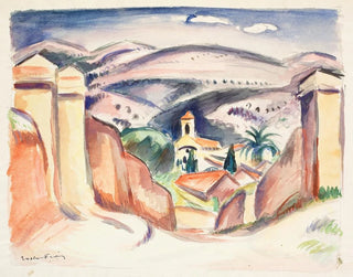 L'entrée de Cassis, also called the Cloître de Cassis - Émile Othon Friesz — artwork view