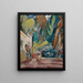 Garden of Jars - Émile Othon Friesz — framed artwork on a wall