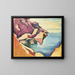 La Baie du Bec de l'Aigle, La Ciotat - Émile Othon Friesz — framed artwork on a wall