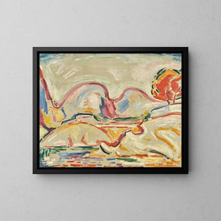 La Ciotat - Émile Othon Friesz — framed artwork on a wall